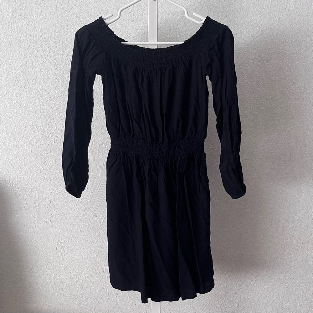 Roxy dream escape dress black off the shoulder